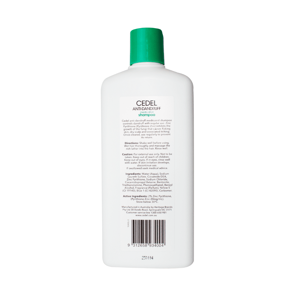 Cedel Anti Dandruff Medicated Shampoo